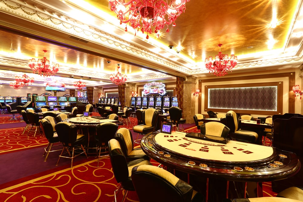 Types of the slot games machines in gambling hall