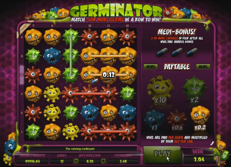 Слот Microgaming — Germinator