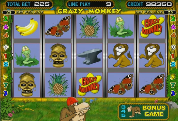 Ігровий автомат Igrosoft — Crazy Monkey