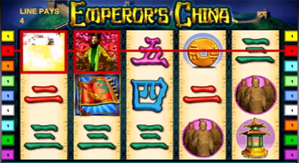 Відеослот Emperor's China від Novomatic